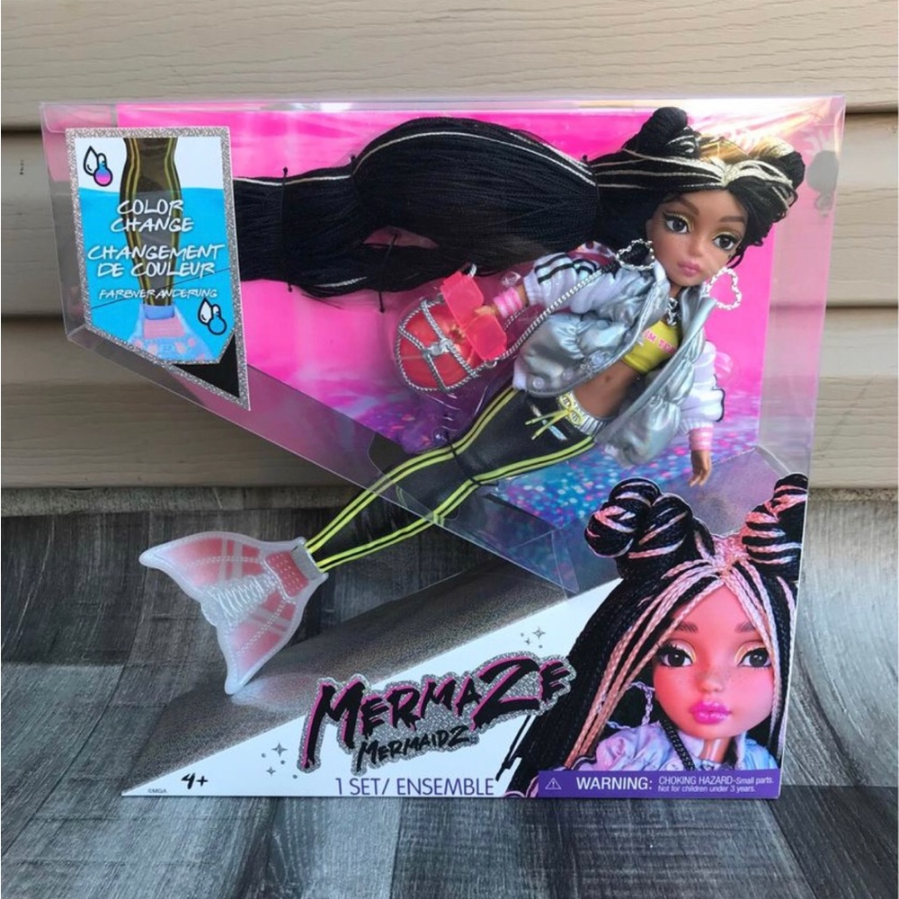 New Mermaze Mermaidz Color Change Jordie Mermaid Fashion Doll